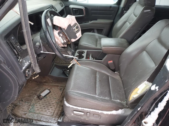 2011 Honda Ridgeline RTL with VIN 5FPYK1F55BB454780, listed as a Copart auction lot 37706554 with 0 mi miles and Salvage Title. Bid and sale history available at carsss.com. Image 7.