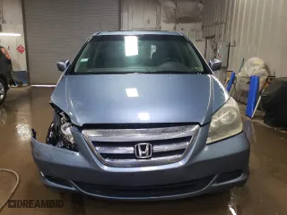 2005 Honda Odyssey EX-L with VIN 5FNRL38775B133803, listed as a Copart auction lot 51826685 with 141,867 mi miles and Salvage Title. Bid and sale history available at carsss.com. Image 5.