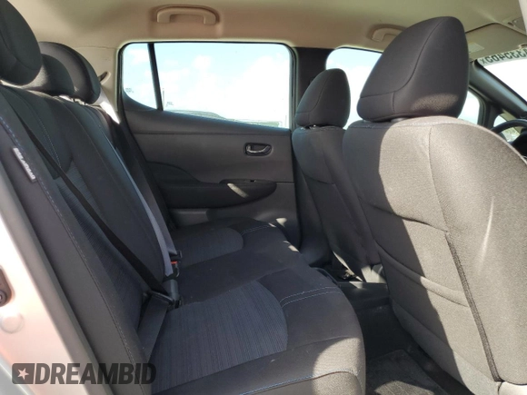 2023 Nissan LEAF SV Plus with VIN 1N4CZ1CV4PC559467, listed as a Copart auction lot 54335465 with 14,641 mi miles and Non Repairable. Bid and sale history available at DreamBid. Image 10.