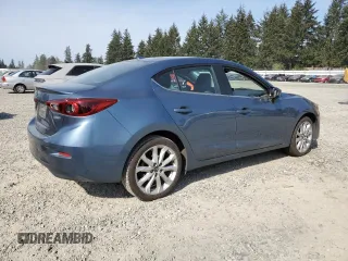 2015 Mazda 3 S Grand Touring with VIN JM1BM1W32F1220361, listed as a Copart auction lot 54720745 with 71,960 mi miles and Salvage Title. Bid and sale history available at DreamBid. Image 3.