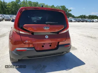 2020 Kia Soul LX with VIN KNDJ23AU6L7118891, listed as a Copart auction lot 52617595 with 39,157 mi miles and Salvage Title. Bid and sale history available at carsss.com. Image 6.