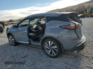2021 Nissan Murano SL with VIN 5N1AZ2CS1MC128637, listed as a Copart auction lot 42364095 with 157,269 mi miles and Salvage Title. Bid and sale history available at DreamBid. Image 2.