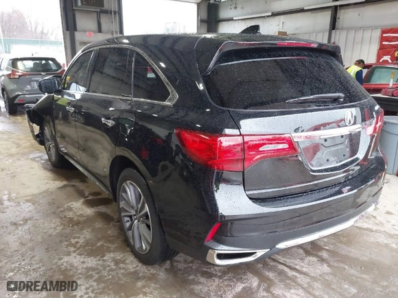 2017 Acura MDX w/Technology Pkg with VIN 5J8YD4H53HL006336, listed as a IAAI auction lot 41731703 with 73,259 mi miles. Bid and sale history available at carsss.com. Image 3.