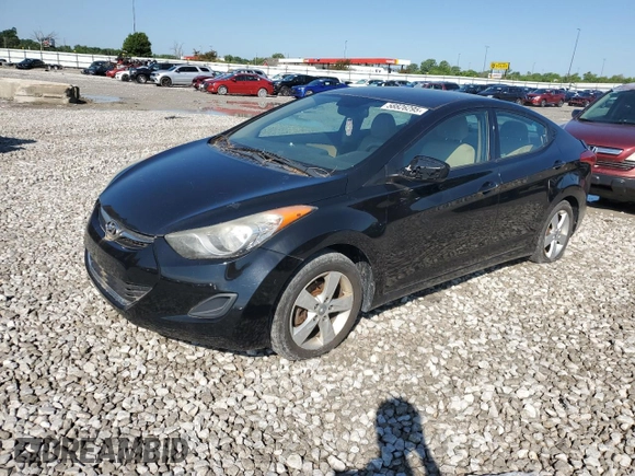2013 Hyundai Elantra GLS z VIN 5NPDH4AE4DH282485, wystawiony jako Copart lot #58826295 z przebiegiem 201 947 mil mil oraz Czysty tytuł • Clean title. Historia ofert i sprzedaży dostępna na DreamBid. Obrazek 1.
