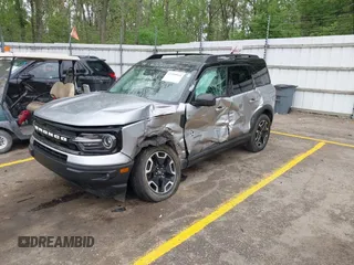 2021 Ford Bronco Sport Outer Banks z VIN 3FMCR9C62MRA37544, wystawiony jako IAAI lot #42259814 z przebiegiem 59 746 mil mil oraz . Historia ofert i sprzedaży dostępna na DreamBid. Obrazek 17.