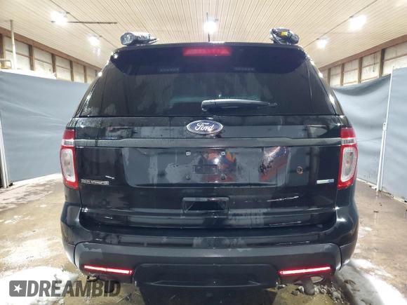 2015 Ford Utility Police Interceptor with VIN 1FM5K8AR4FGC26971, listed as a Copart auction lot 89174345 with 190,101 mi miles and Clean Title. Bid and sale history available at carsss.com. Image 6.