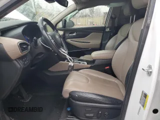2019 Hyundai Santa Fe Ultimate with VIN 5NMS5CAA4KH019382, listed as a Copart auction lot 44592955 with 120,797 mi miles and Salvage Title. Bid and sale history available at carsss.com. Image 7.