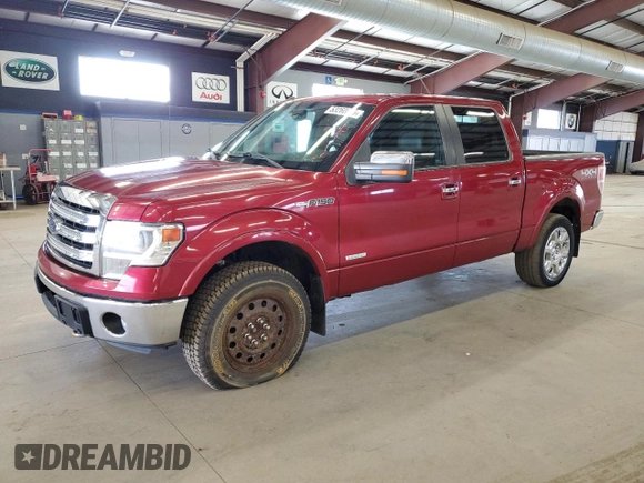 2013 Ford F-150 XL with VIN 1FTFW1ET1DFB63146, listed as a Copart auction lot 53260845 with 206,167 mi miles and Clean title. Bid and sale history available at DreamBid. Image 1.