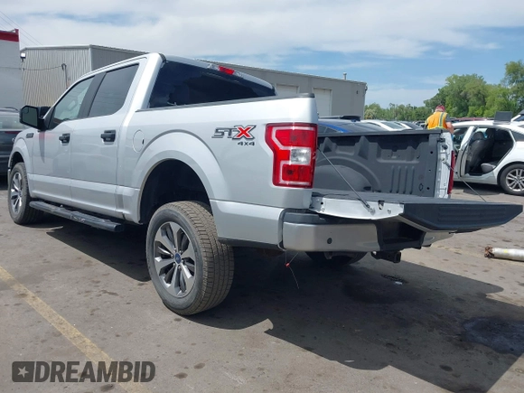 2019 Ford F-150 XL with VIN 1FTEW1EPXKKE36622, listed as a IAAI auction lot 42338520 with 46,616 mi miles and . Bid and sale history available at DreamBid. Image 3.