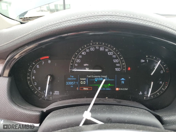 2018 Cadillac XTS Luxury with VIN 2G61N5S32J9156416, listed as a Copart auction lot 47175905 with 33,957 mi miles and Non Repairable. Bid and sale history available at carsss.com. Image 9.