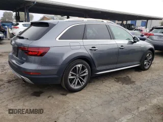 2018 Audi allroad A4 Premium with VIN WA17NAF43JA077242, listed as a Copart auction lot 40792563 with 29,209 mi miles and . Bid and sale history available at DreamBid. Image 3.