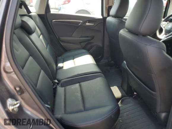 2017 Honda Fit EX-L with VIN 3HGGK5H98HM703123, listed as a Copart auction lot 61678095 with 25,714 mi miles and Salvage title. Bid and sale history available at DreamBid. Image 10.