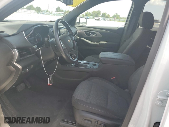 2022 Chevrolet Traverse LT Cloth with VIN 1GNERGKW2NJ124270, listed as a Copart auction lot 59809325 with 40,500 mi miles and Salvage title. Bid and sale history available at DreamBid. Image 7.