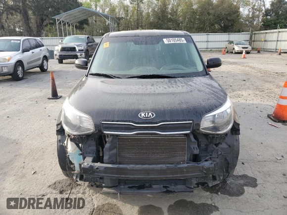 2018 Kia Soul + with VIN KNDJP3A59J7906586, listed as a Copart auction lot 50105485 with 112,243 mi miles and Salvage Title. Bid and sale history available at carsss.com. Image 5.