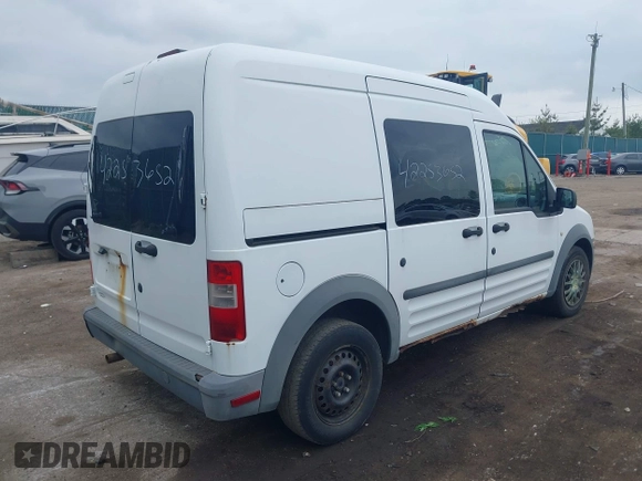 2010 Ford Transit Connect XL with VIN NM0LS6AN4AT003128, listed as a IAAI auction lot 42253652 with 212,124 mi miles and . Bid and sale history available at DreamBid. Image 4.