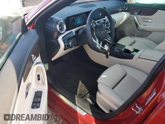 2022 Mercedes-Benz CLA 250 with VIN W1K5J4HB6NN290373, listed as a Copart auction lot 88052925 with 19,886 mi miles and Salvage title. Bid and sale history available at DreamBid. Image 8.