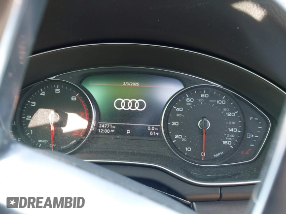 2023 Audi Q5 Premium with VIN WA1ABAFYXP2054089, listed as a IAAI auction lot 41618177 with 24,771 mi miles and . Bid and sale history available at DreamBid. Image 7.