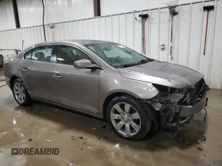 2012 Buick LaCrosse Premium 2 with VIN 1G4GF5E3XCF205903, listed as a Copart auction lot 46609925 with 105,444 mi miles and Salvage Title. Bid and sale history available at carsss.com. Image 4.