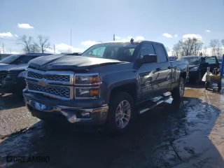 2014 Chevrolet Silverado 1500 LT with VIN 1GCVKREH0EZ118250, listed as a Copart auction lot 46398525 with 166,549 mi miles and Clean Title. Bid and sale history available at carsss.com. Image 1.