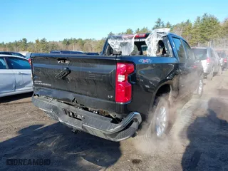 2024 Chevrolet Silverado 1500 LT with VIN 1GCPDKEK1RZ203156, listed as a IAAI auction lot 41829140 with 21,544 mi miles. Bid and sale history available at carsss.com. Image 4.