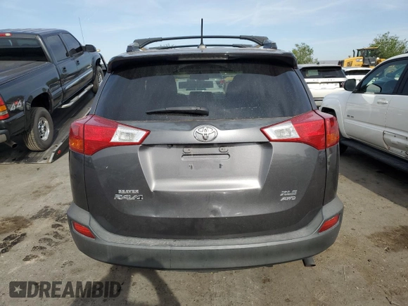 2013 Toyota RAV4 XLE z VIN 2T3RFREV5DW054023, wystawiony jako Copart lot #58538885 z przebiegiem 103 284 mil mil oraz Szkoda całkowita • Salvage title. Historia ofert i sprzedaży dostępna na DreamBid. Obrazek 6.
