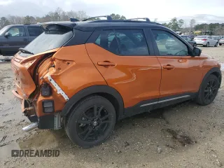 2021 Nissan Kicks SR with VIN 3N1CP5DV8ML559898, listed as a Copart auction lot 48545595 with 31,822 mi miles and Salvage Title. Bid and sale history available at DreamBid. Image 3.