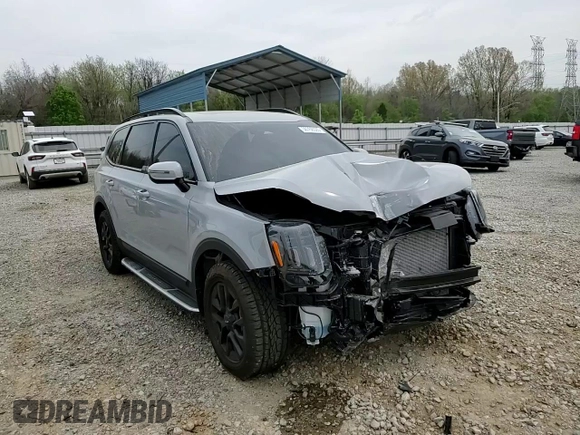 2024 Kia Telluride SX Prestige X-Pro with VIN 5XYP5DGC5RG454937, listed as a Copart auction lot 50768525 with 4,389 mi miles and Salvage title. Bid and sale history available at DreamBid. Image 12.