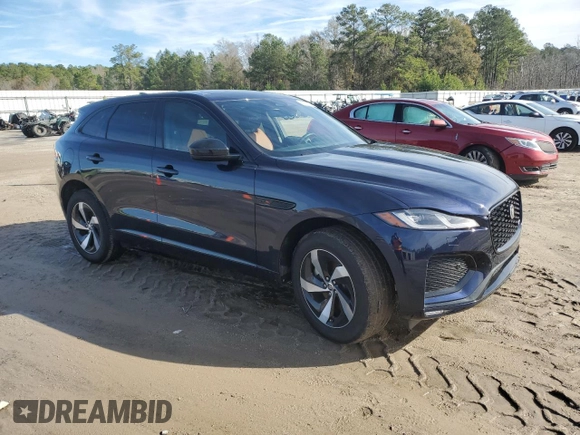 2024 Jaguar F-Pace R-Dynamic S с VIN SADCT2EX5RA721027, выставлен на аукционе Copart как лот 86248634 с пробегом 22 193 миль миль и Чистый • Clean title. История ставок и продаж доступна на DreamBid. Изображение 4.