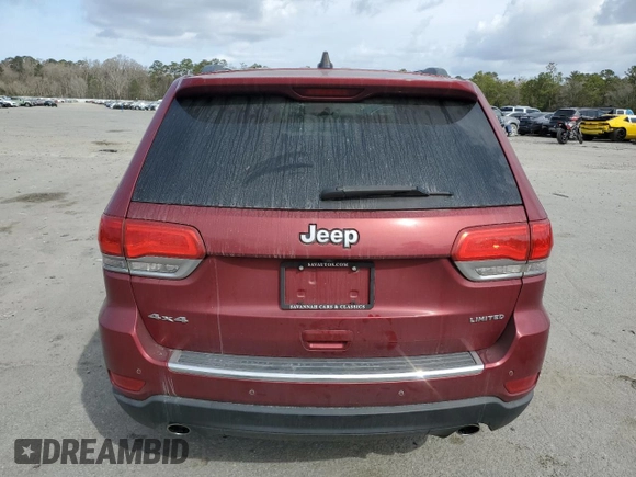 2014 Jeep Grand Cherokee Limited with VIN 1C4RJFBG9EC407418, listed as a Copart auction lot 45313435 with 141,952 mi miles and Salvage Title. Bid and sale history available at carsss.com. Image 6.