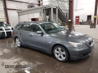 2006 BMW 5 Series 530xi with VIN WBANN73566CN03558, listed as a IAAI auction lot 41923990 with 122,366 mi miles and . Bid and sale history available at carsss.com. Image 1.