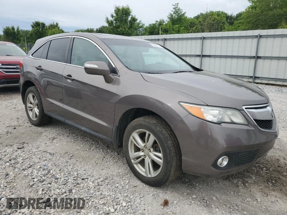 2013 Acura RDX Technology with VIN 5J8TB3H53DL005112, listed as a Copart auction lot 55624655 with 211,770 mi miles and Salvage title. Bid and sale history available at DreamBid. Image 4.