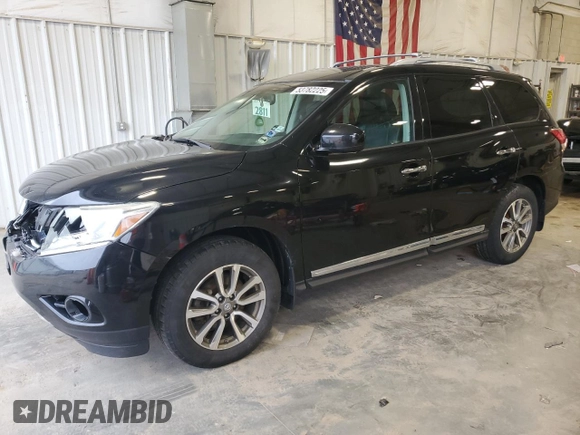 2013 Nissan Pathfinder SL with VIN 5N1AR2MN2DC670743, listed as a Copart auction lot 53782225 with 153,769 mi miles and Non Repairable. Bid and sale history available at DreamBid. Image 1.