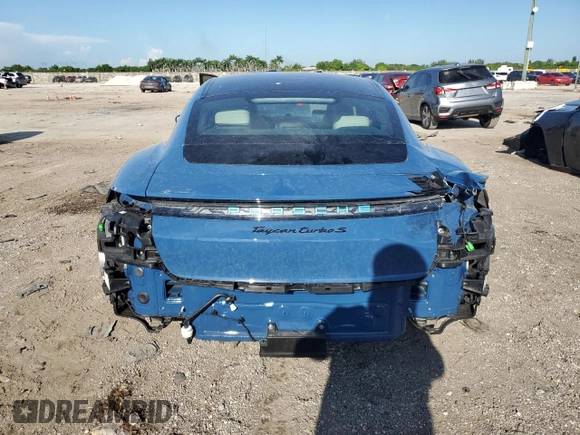 2021 Porsche Taycan Turbo z VIN WP0AC2Y12MSA63960, wystawiony jako Copart lot #71588534 z przebiegiem Nie podano mil oraz Szkoda całkowita • Salvage title. Historia ofert i sprzedaży dostępna na DreamBid. Obrazek 6.
