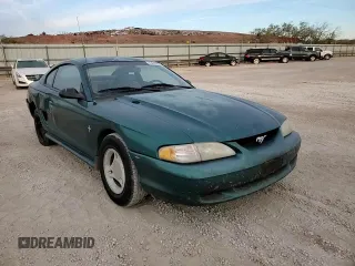 1996 Ford Mustang with VIN 1FALP4049TF152546, listed as a Copart auction lot 83665864 with 101,140 mi miles and Salvage Title. Bid and sale history available at carsss.com. Image 11.
