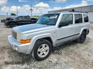 2007 Jeep Commander Sport z VIN 1J8HG48P47C550388, wystawiony jako Copart lot #63578495 z przebiegiem 155 397 mil mil oraz Szkoda całkowita • Salvage title. Historia ofert i sprzedaży dostępna na DreamBid. Obrazek 1.