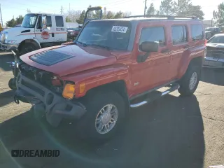 2006 Hummer H3 with VIN 5GTDN136068279557, listed as a Copart auction lot 85203474 with 114,851 mi miles and Salvage Title. Bid and sale history available at DreamBid. Image 1.