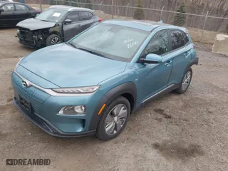 2019 Hyundai Kona Electric Limited with VIN KM8K33AG5KU043477, listed as a IAAI auction lot 41727155 with 27,829 mi miles. Bid and sale history available at carsss.com. Image 19.