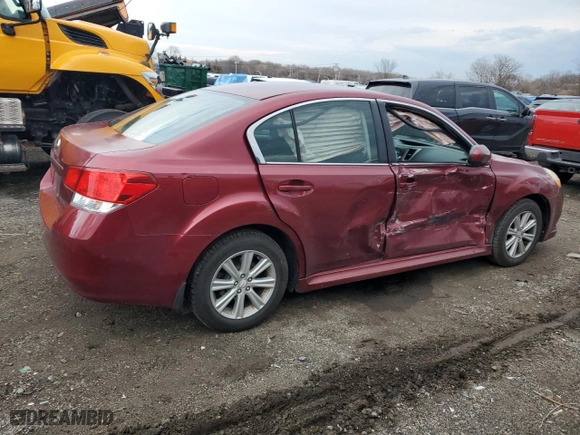 2012 Subaru Legacy 2.5i Premium with VIN 4S3BMCC64C3024349, listed as a Copart auction lot 47250825 with 119078 miles and Salvage Title. Bid and sale history available at carsss.com. Image 3.
