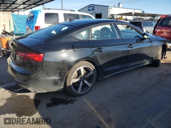 2023 Audi A5 Sportback S line Premium Plus with VIN WAUFACF50PA035943, listed as a Copart auction lot 82973253 with 13,012 mi miles. Bid and sale history available at carsss.com. Image 3.