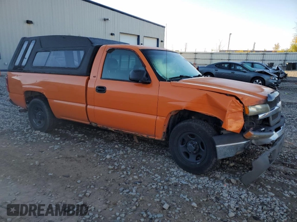 2003 Chevrolet Silverado 1500 with VIN 1GCEC14V23Z232947, listed as a Copart auction lot 76527364 with Not Provided miles and Non Repairable. Bid and sale history available at DreamBid. Image 4.