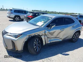 2022 Lexus UX 200 F Sport with VIN JTHE3JBH3N2056014, listed as a IAAI auction lot 41832434 with 25,693 mi miles and . Bid and sale history available at DreamBid. Image 6.