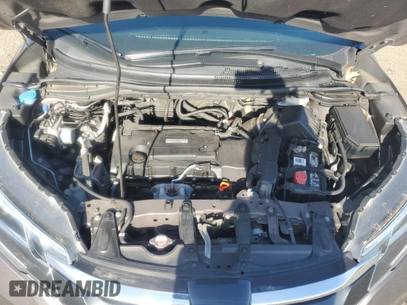 2016 Honda CR-V EX with VIN 2HKRM4H53GH632412, listed as a Copart auction lot 53661015 with 49,261 mi miles and Salvage Title. Bid and sale history available at DreamBid. Image 12.