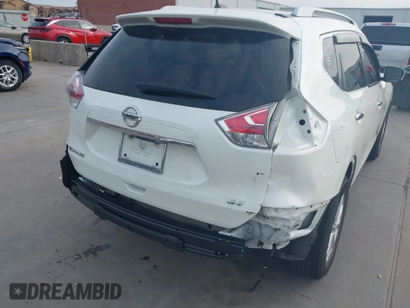 2016 Nissan Rogue SL with VIN 5N1AT2MT2GC734493, listed as a IAAI auction lot 41883309 with 71,734 mi miles. Bid and sale history available at carsss.com. Image 6.