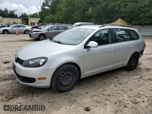 2010 Volkswagen Jetta SportWagen S with VIN 3VWKX7AJ6AM633425, listed as a Copart auction lot 66095024 with 175,436 mi miles and Salvage Title. Bid and sale history available at carsss.com. Image 1.