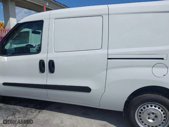 2019 Ram ProMaster City Cargo Van Tradesman with VIN ZFBHRFAB8K6M89858, listed as a IAAI auction lot 41930701 with 85,486 mi miles. Bid and sale history available at carsss.com. Image 14.