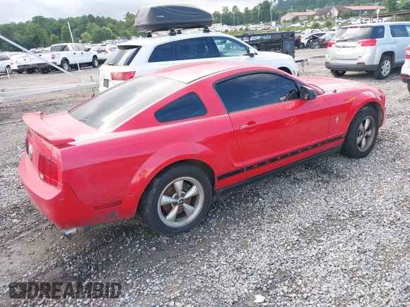 2006 Ford Mustang Standard with VIN 1ZVHT80N165168100, listed as a IAAI auction lot 42725989 with Not provided miles and . Bid and sale history available at DreamBid. Image 4.