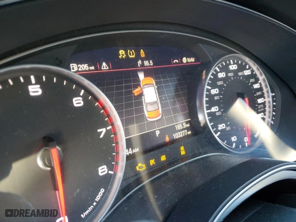 2012 Audi A6 3.0T Prestige with VIN WAUJGAFCXCN145963, listed as a Copart auction lot 48489425 with 103,277 mi miles and Salvage Title. Bid and sale history available at carsss.com. Image 9.