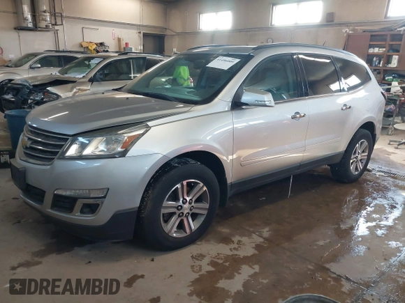 2015 Chevrolet Traverse LT with VIN 1GNKVHKD3FJ290821, listed as a IAAI auction lot 41496009 with 191,694 mi miles and . Bid and sale history available at DreamBid. Image 17.