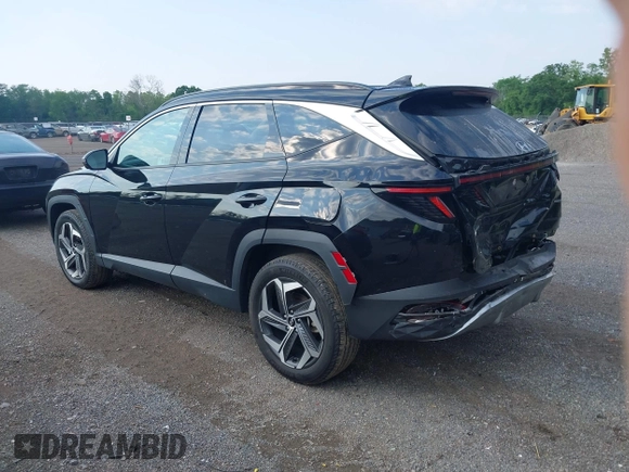 2024 Hyundai Tucson Limited with VIN 5NMJECDE8RH407378, listed as a IAAI auction lot 42457571 with 37,755 mi miles and . Bid and sale history available at DreamBid. Image 3.