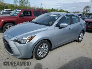 2018 Toyota Yaris iA with VIN 3MYDLBYV3JY311077, listed as a Copart auction lot 50164114 with 99,058 mi miles and Salvage Title. Bid and sale history available at carsss.com. Image 1.